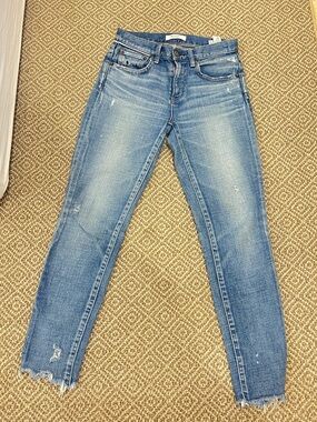 Moussy Vintage Warren Skinny Jean in Blue/ Size 25